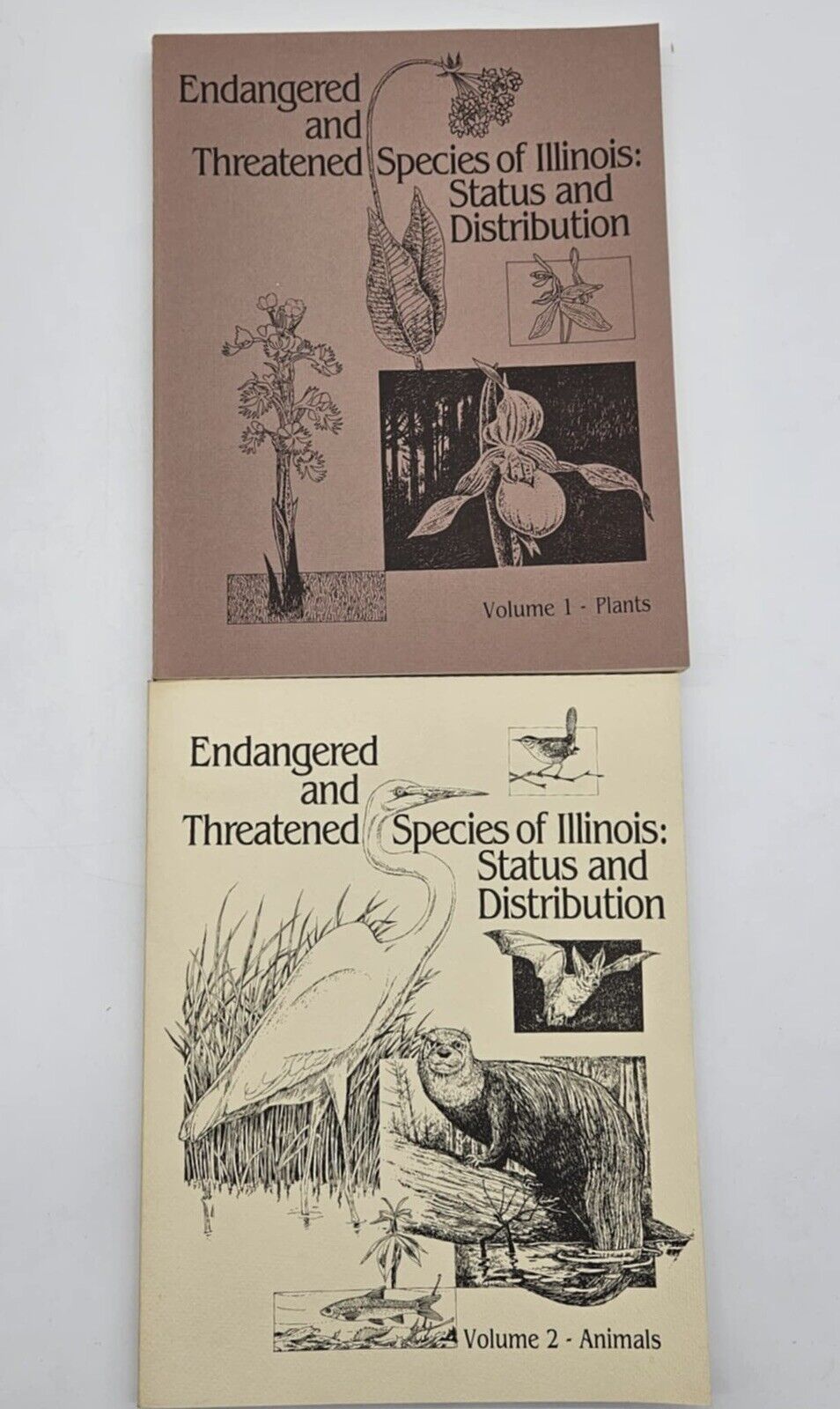 Endangered and Threatened Species of Illinois: Vol's 1&2 | 1992 ppb