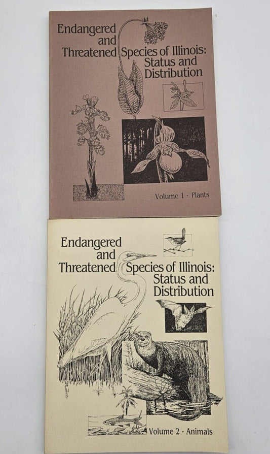 Endangered and Threatened Species of Illinois: Vol's 1&2 | 1992 ppb