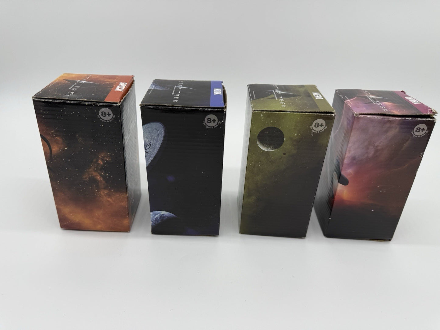 Star Trek Complete 2009 Movie Promo Collectible Glasses Kirk Spock Uhura Nero