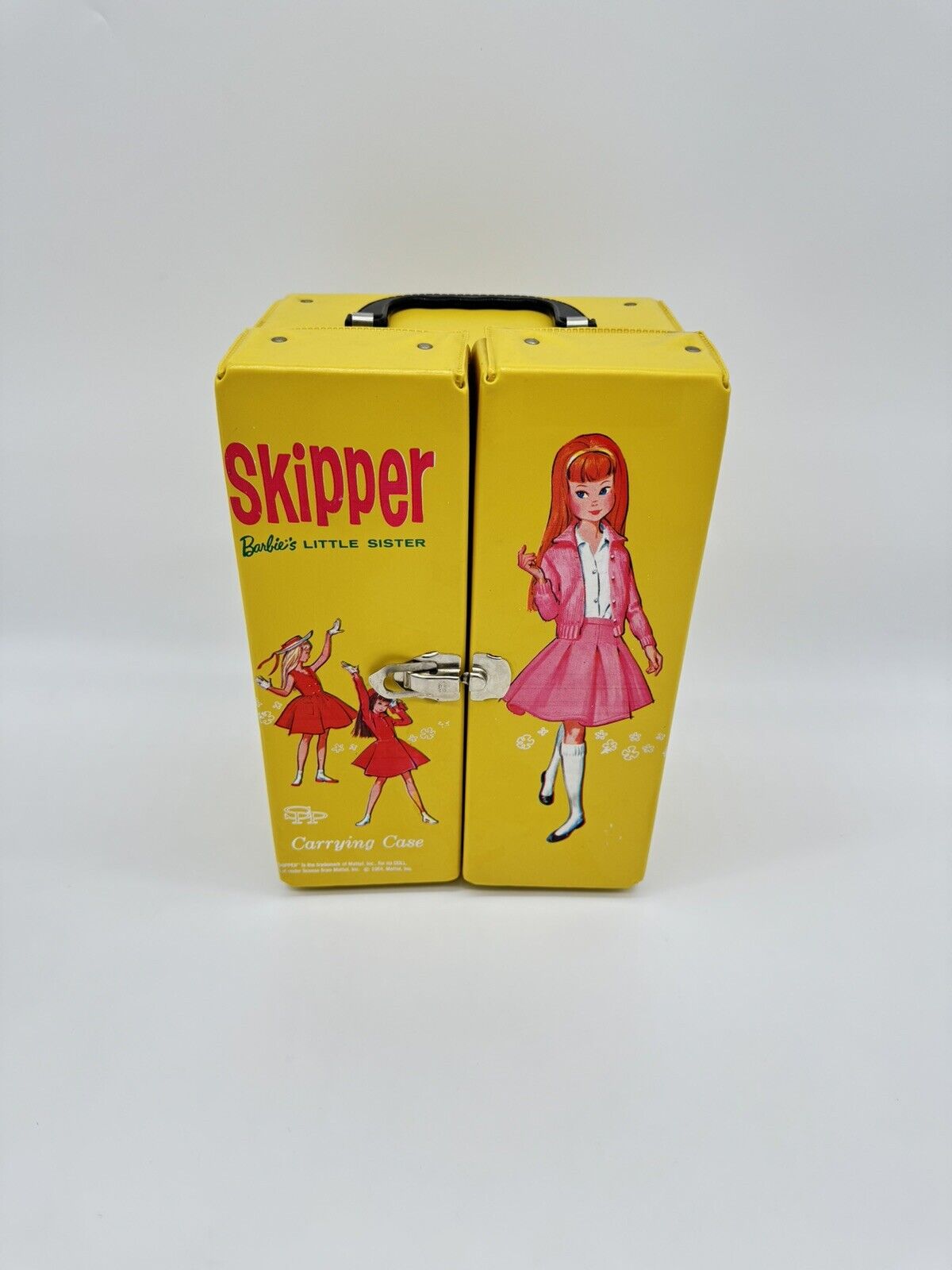 Vintage 1963 Skipper Barbie Doll Mattel with Carrying Case