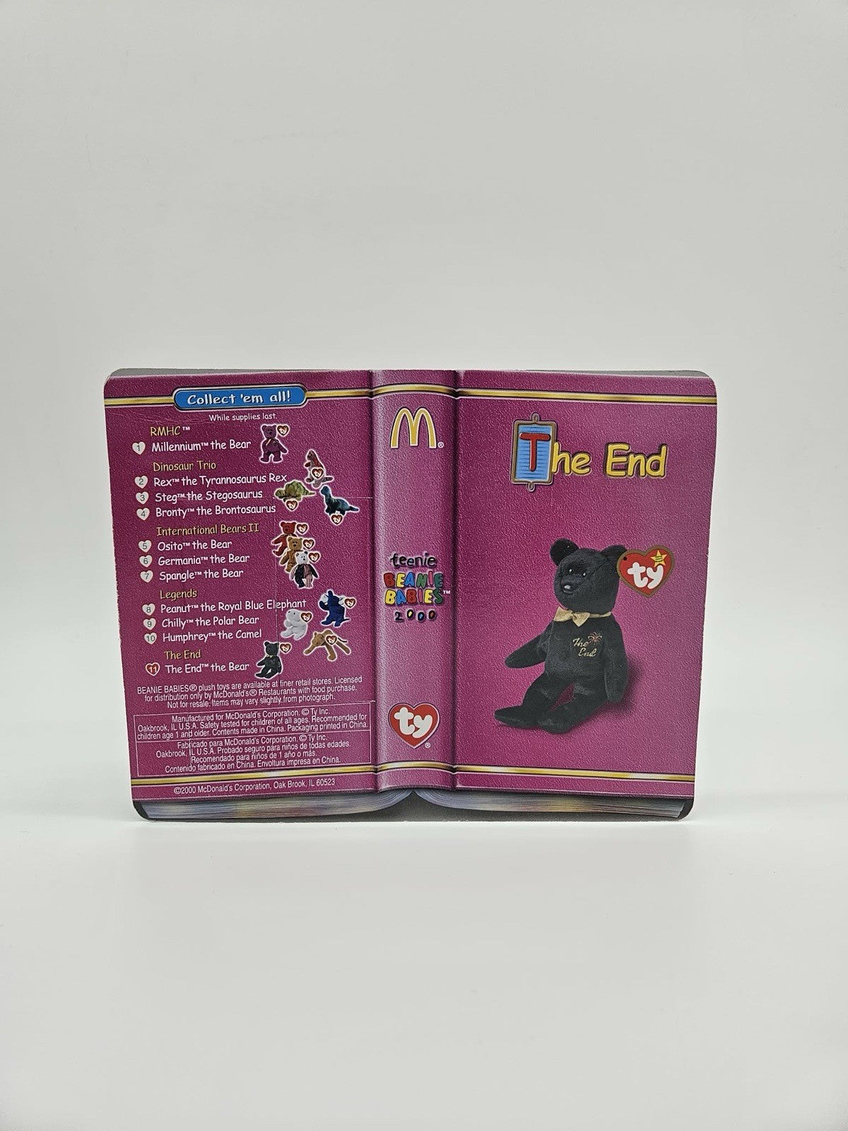 The End TY Beanie Baby 1999 2000 McDonald’s Death Memories