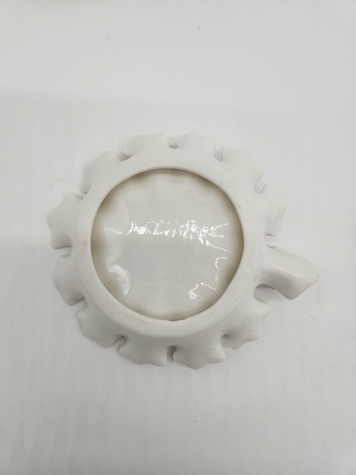 Vintage 1950's Japan Bone China Trinket Dish w/ Matching Musical Fairy