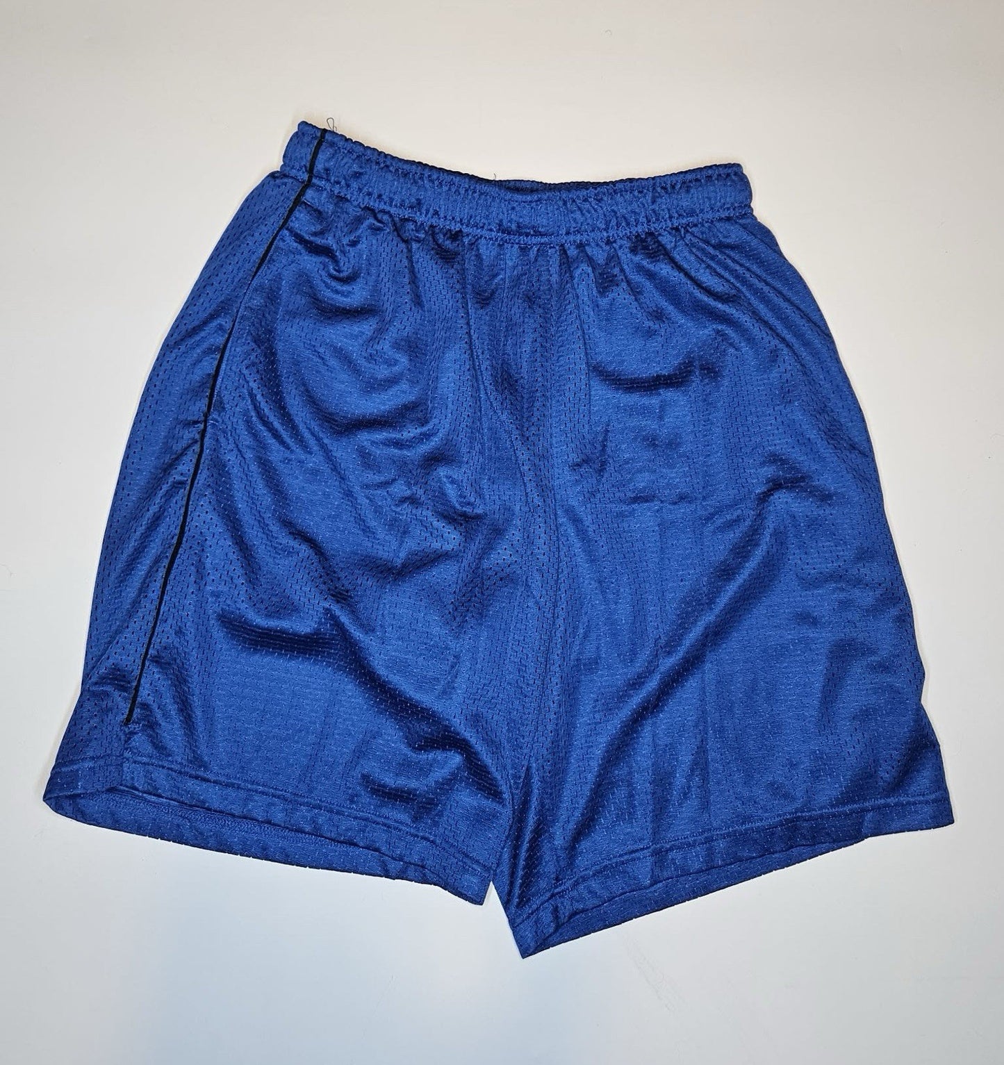Blue Mesh Basketball Shorts Sz M