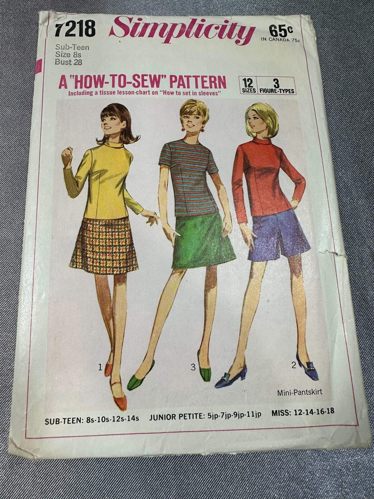 Lot of 16 Vintage Simplicity Sewing Patterns Made in USA