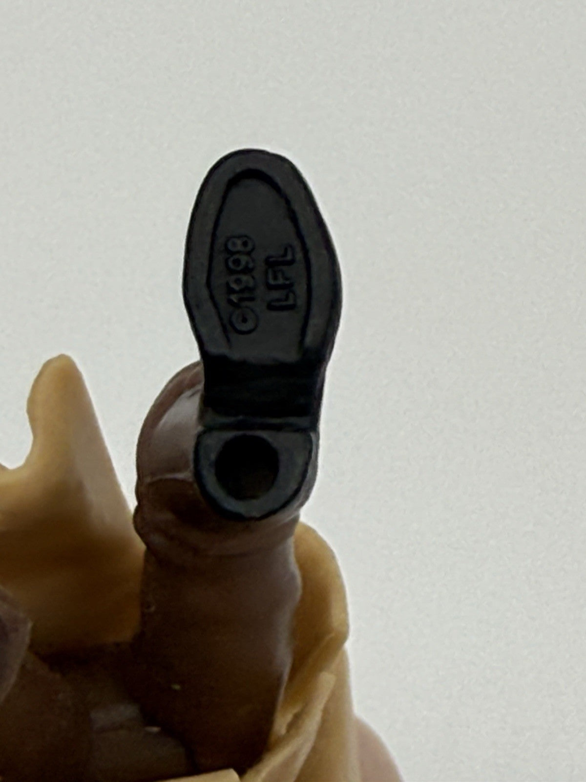 Star Wars Qui Gon Jinn 1996 Vintage Jedi Hero Hasbro Toy Liam Neeson 4" #33