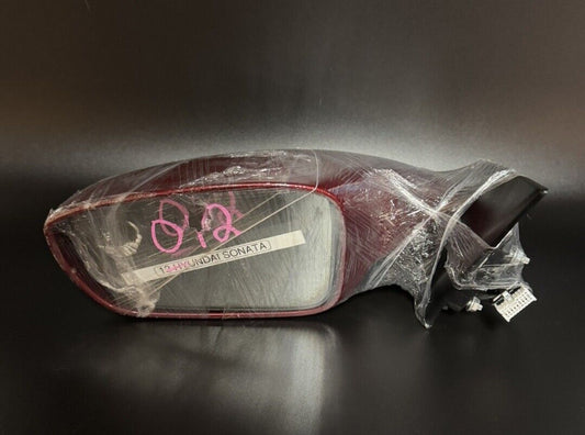 2011- 2014 Hyundai Sonata Left Driver Side View Mirror OEM 87610-3Q010 Burgundy￼