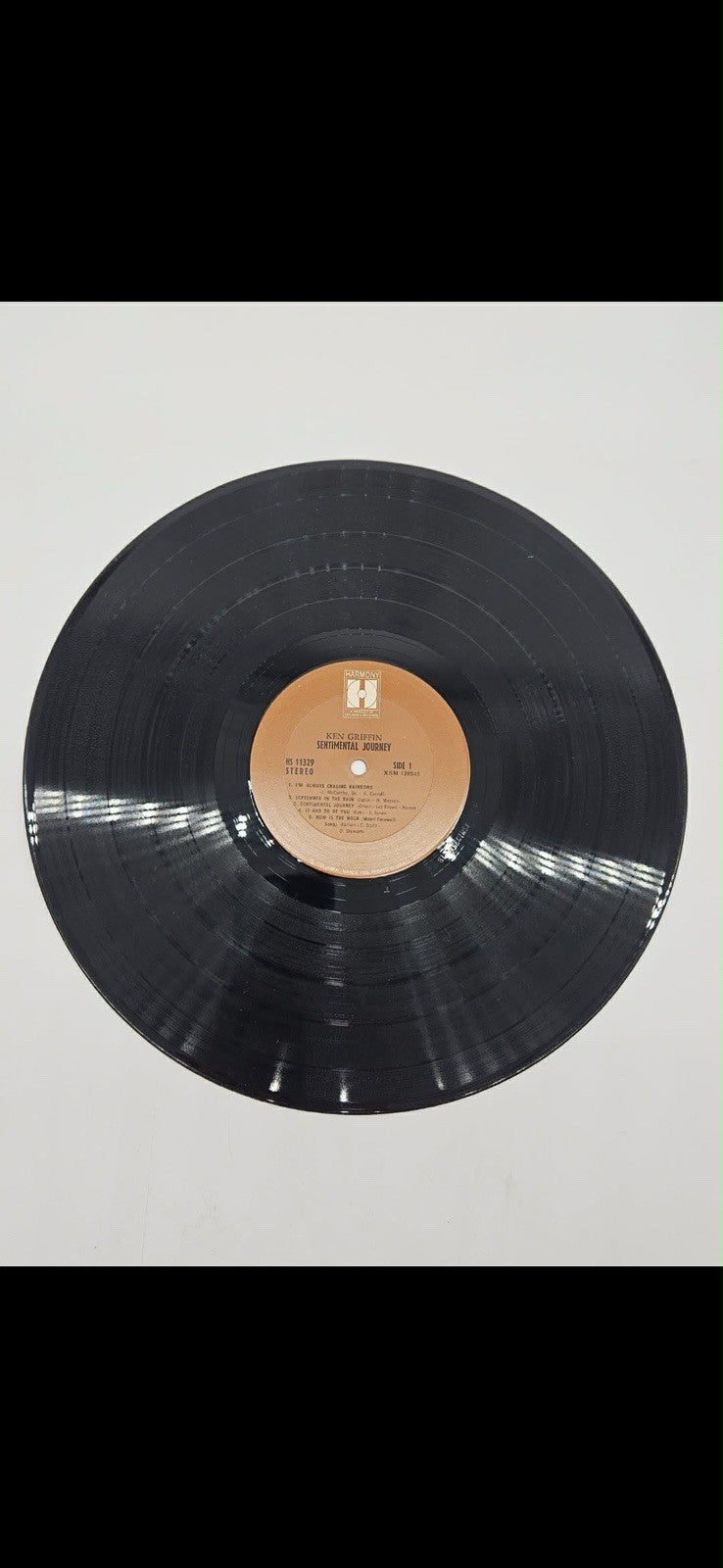 Ken Griffin  - Sentimental Journey / [HS 11329] SHRINK Vinyl