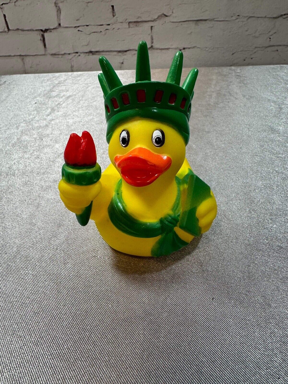 Statue Of Liberty Rubber Duck 2”, Bath Toy, Jeep
