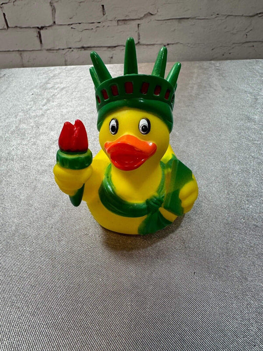 Statue Of Liberty Rubber Duck 2”, Bath Toy, Jeep