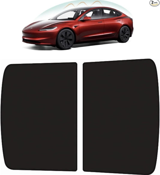 Roof Sunshade for Model 3 Highland 2024 2025, Glass Sunroof Shade Window Black