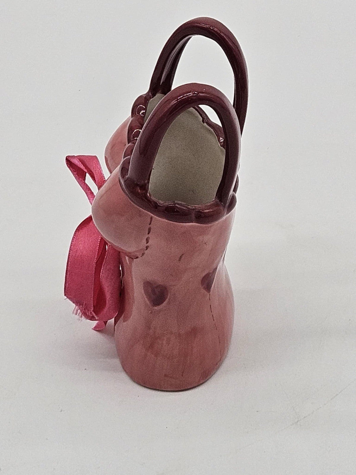 Pink Ruffled Corset Flower Pot