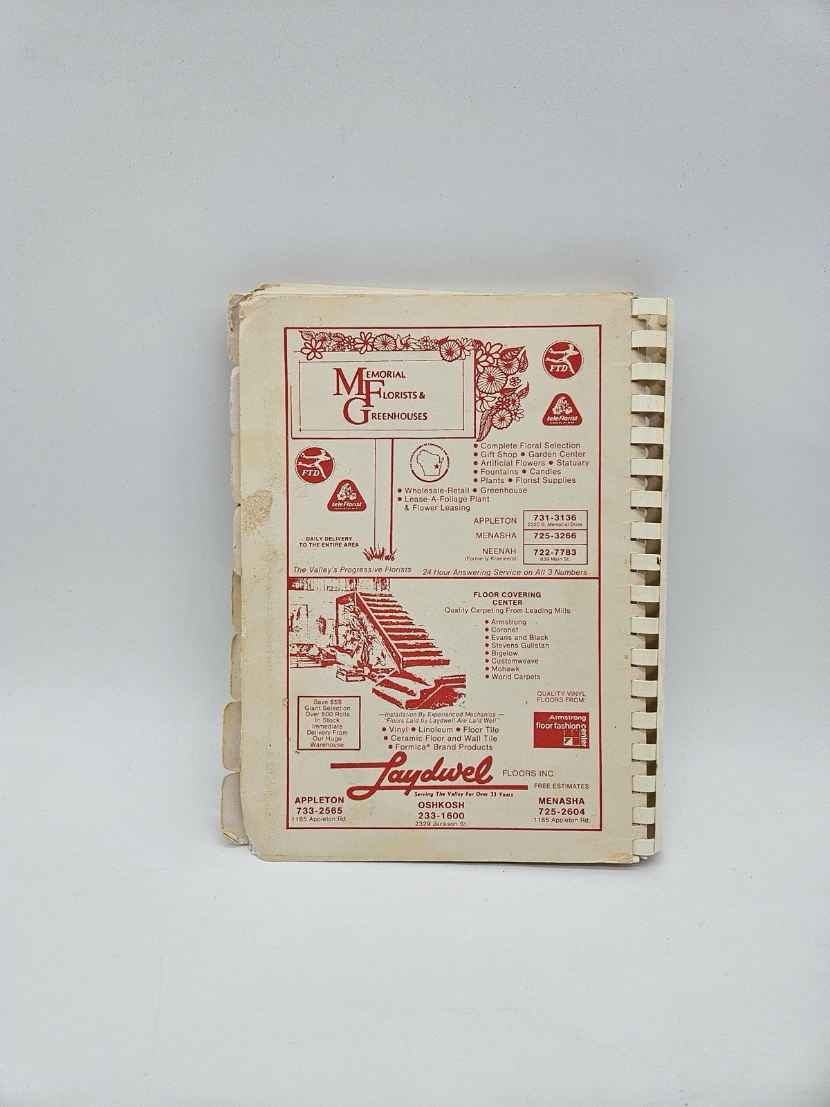Vintage WHBY 1230 “Good Neighbor” Cookbook II Radio Station Spiral Cookbook