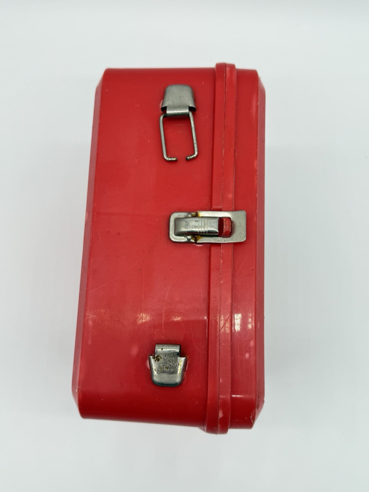 Vintage 1986 Aladdin Hasbro Transformers Lunch Box - TMNT Sticker on Front