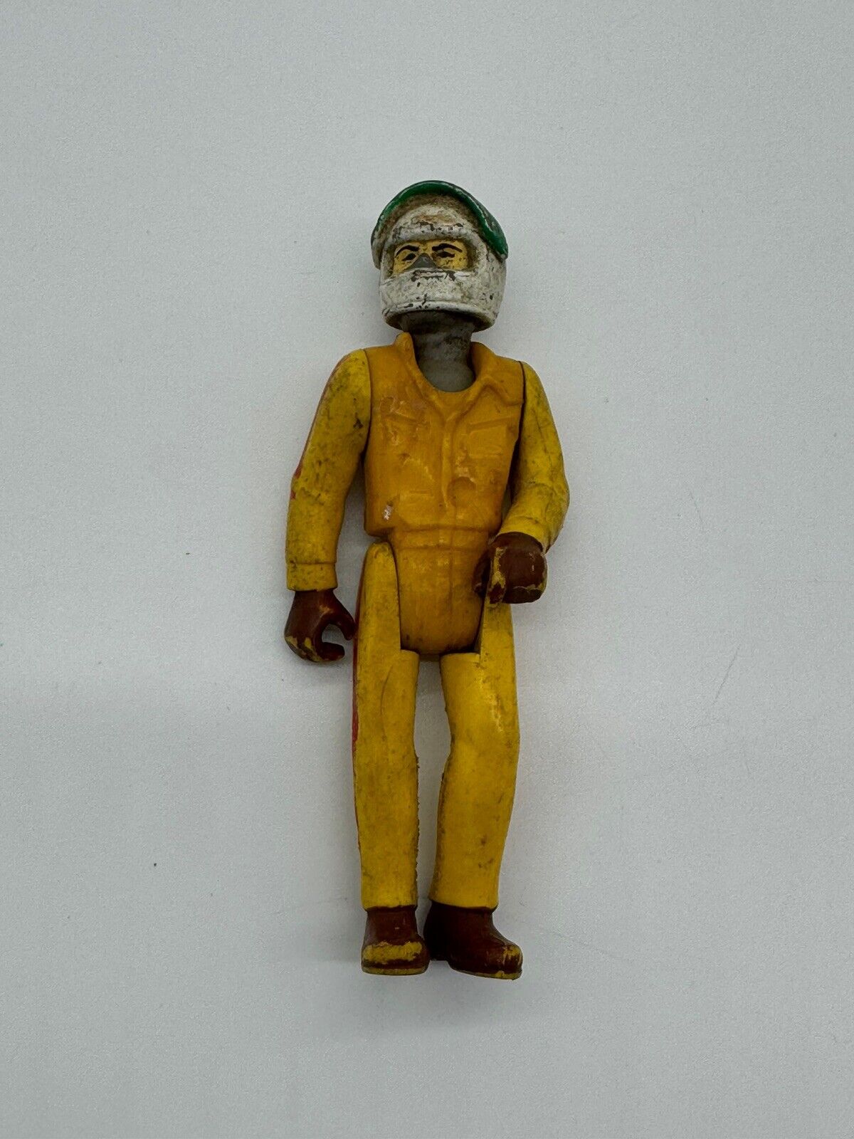 FISHER PRICE ADVENTURE PEOPLE MAN CAR DRIVER PILOT MOTORCYCLE 1974 HONG KONG.