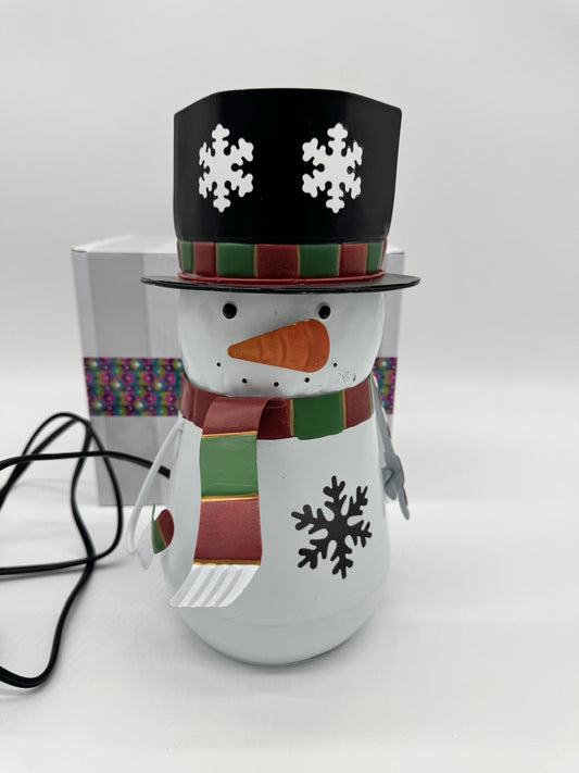 Snow Day Snowman Scentsy Warmer Full Size