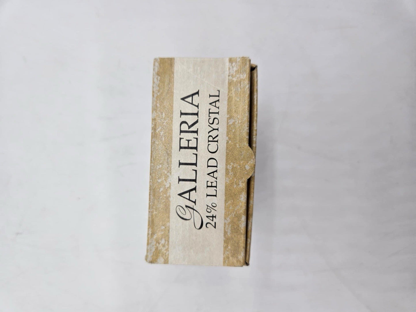 Salt & Pepper Shakers 24 Lead Crystal 3 1/4 x 1 3/4 by: Galleria Made in France