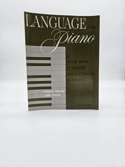 Language of The Piano Dorothy Priesing Song Book