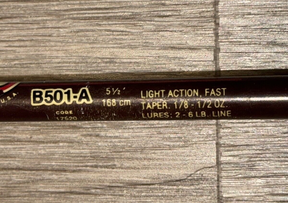 RARE Original Vintage Garcia Conolon B501-a Fishing Rod