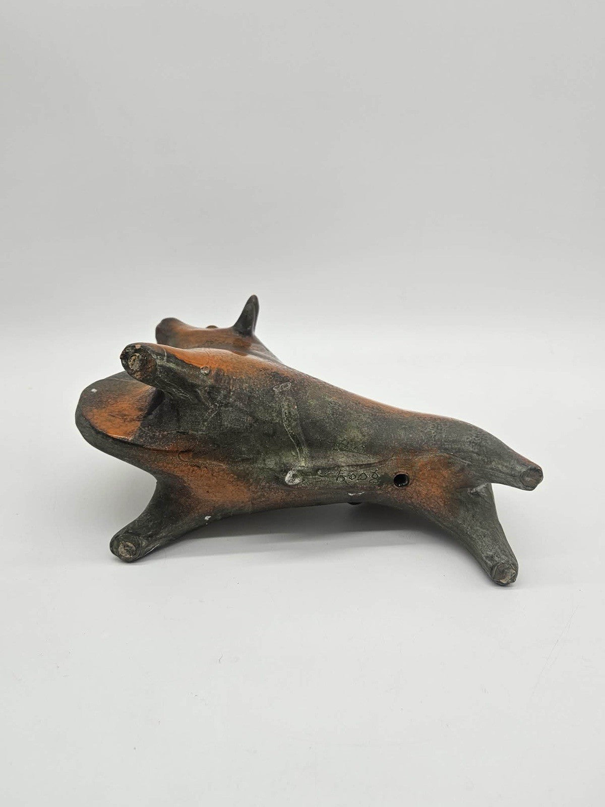 Mid Century Bitossi Aldo Londi Style Ceramic Bull