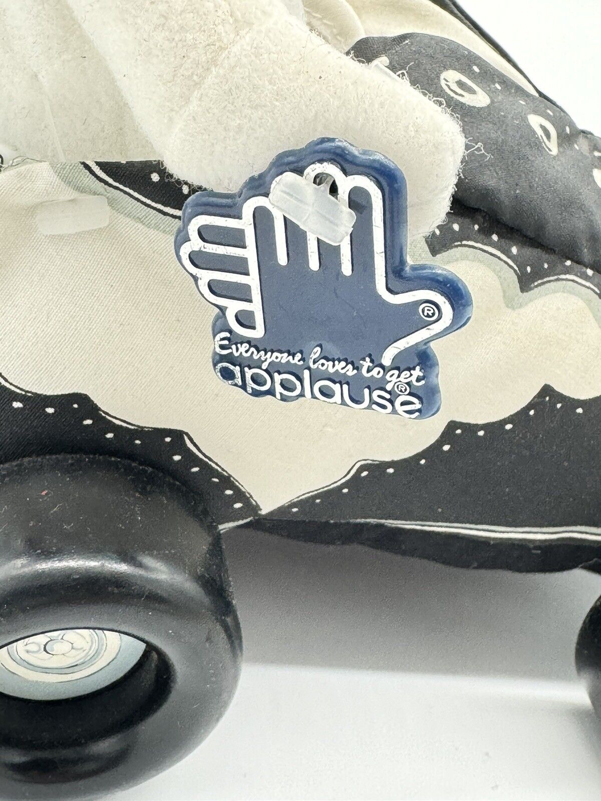 RARE Vintage Applause Peanuts Putt Pups Snoopy Plush Shoe Car w Tags