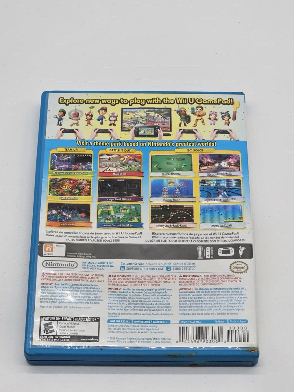 Nintendo Land WiiU Nintendo Wii U From Japan