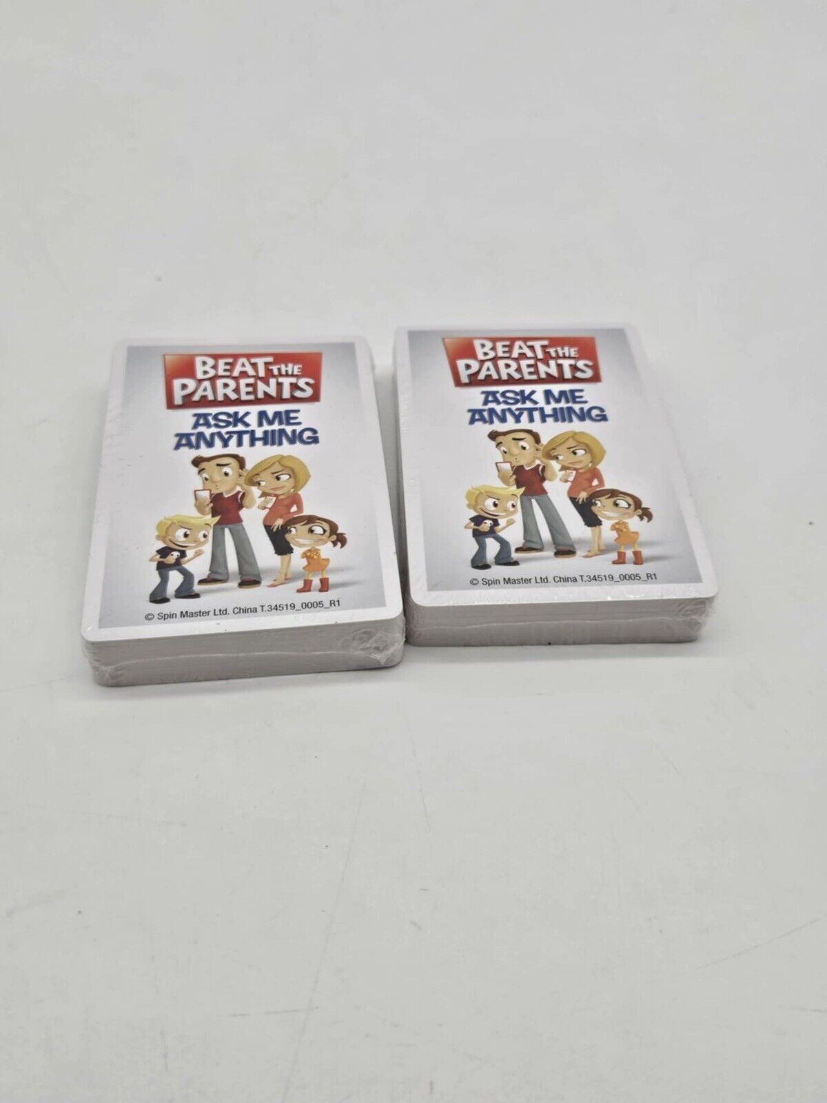 NEW Beat the Parents Card Game Ask Me Anything Kids Vs. Adults Game Night NIP
