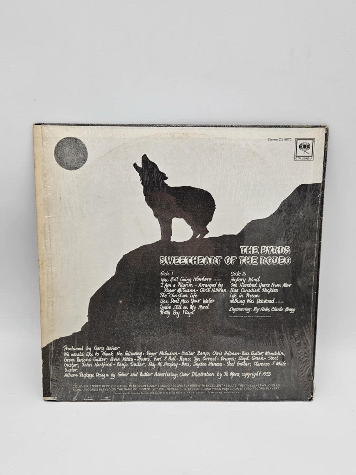 THE BYRDS - Sweetheart of the Rodeo LP (2nd US Pressing on COLUMBIA)