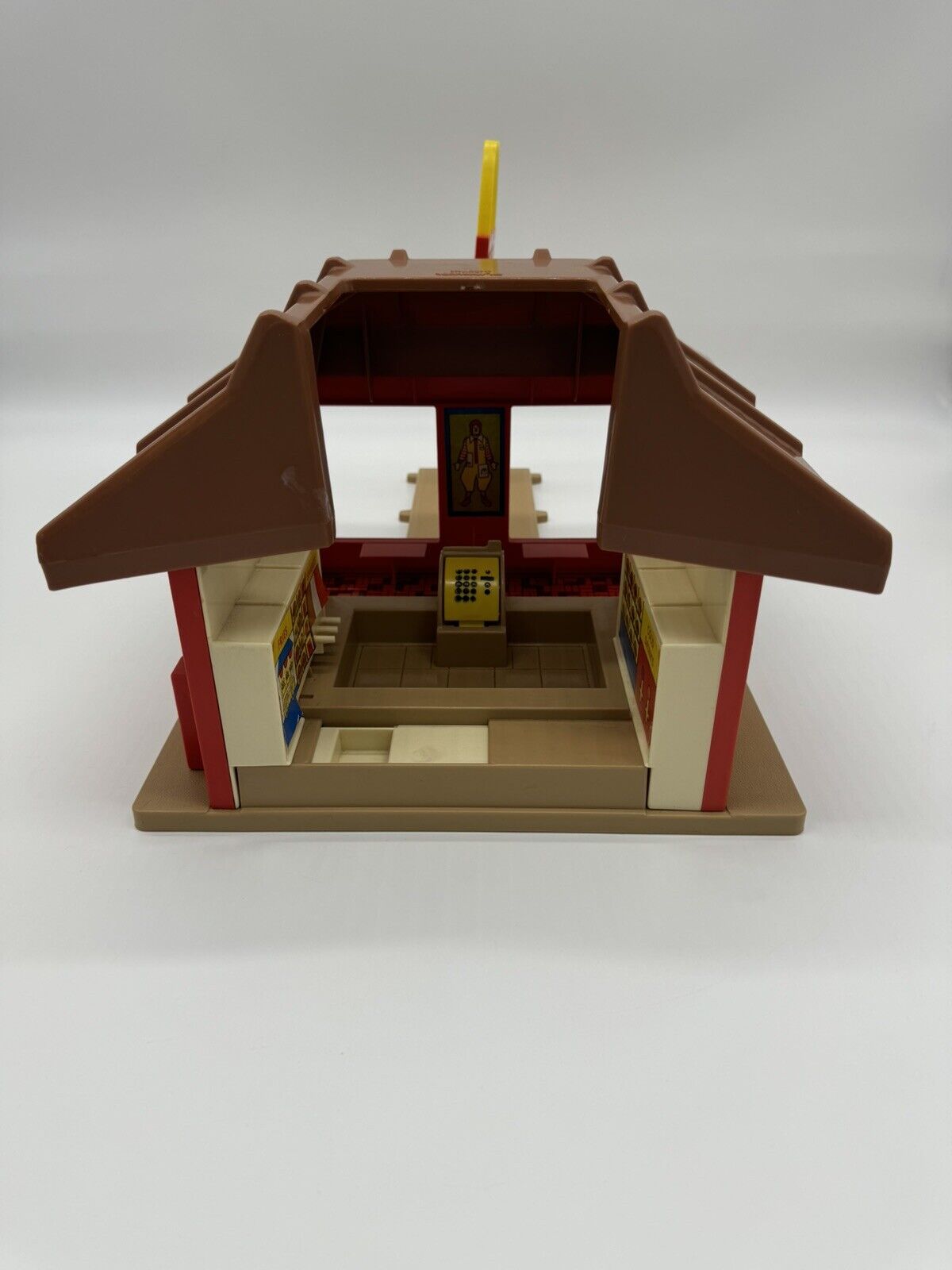 Vintage 1974 Playskool Familiar Places Play Set McDonalds Restaurant