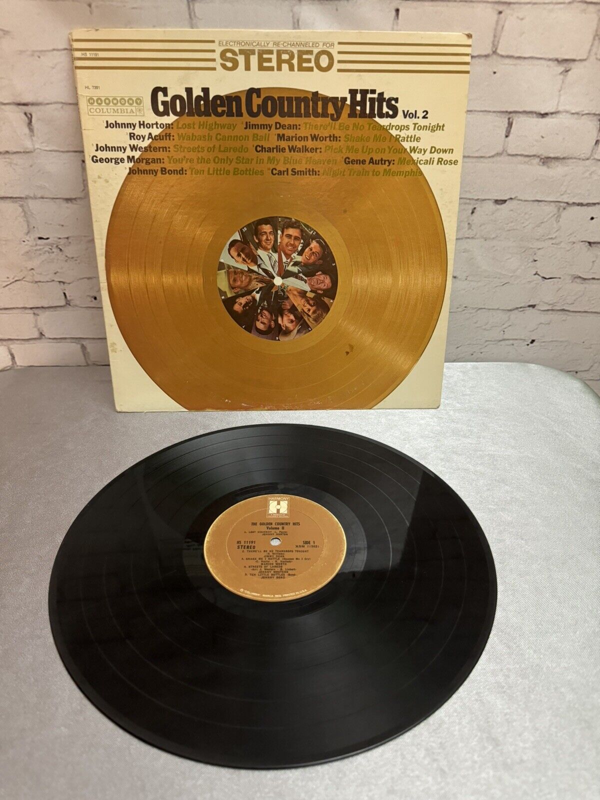 Golden Country Hits Vol. 2 1966 Comp. HS-11191 Vinyl 12'' Vintage