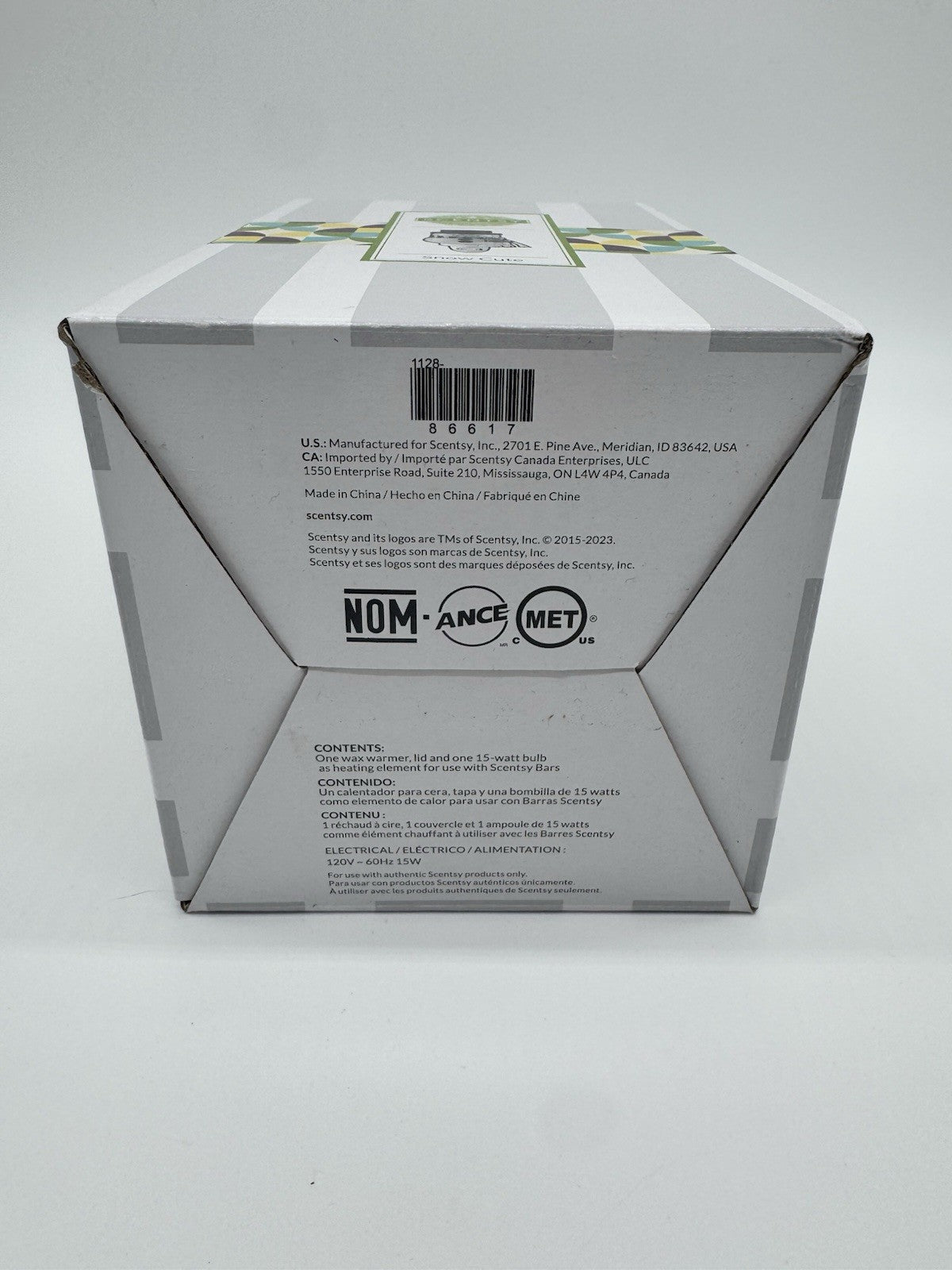 SCENTSY WAX WARMER WALL PLUG IN SNOW CUTE SNOWMAN New