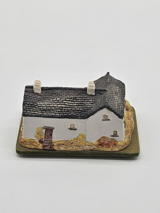 Greenlees Miniature Cottage “Mill & Bakery Potteries” David Winter Style