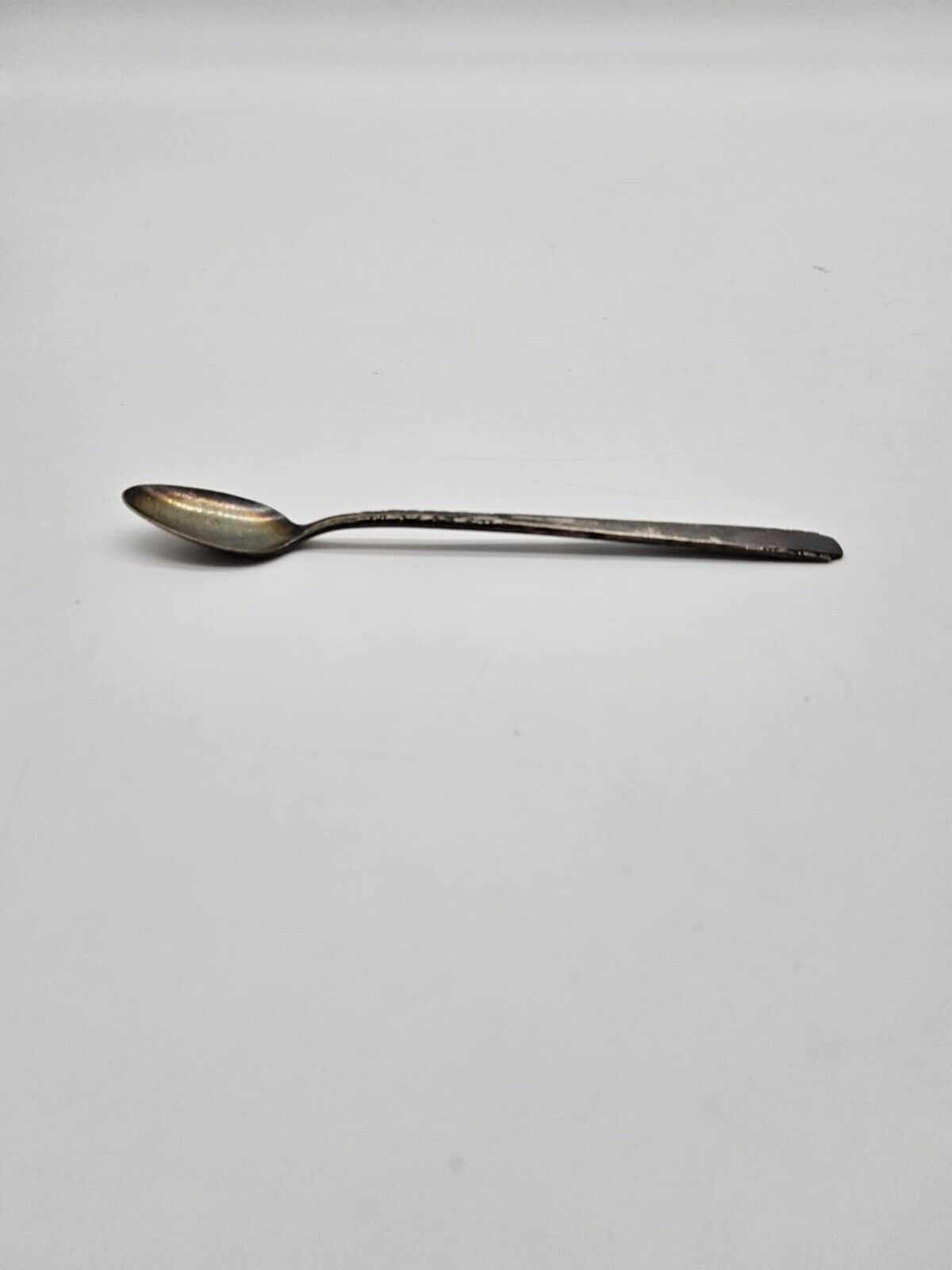 Vintage Gerber Winthrop Silver Plate Baby Spoon; Baby Face on Handle; 51/2"