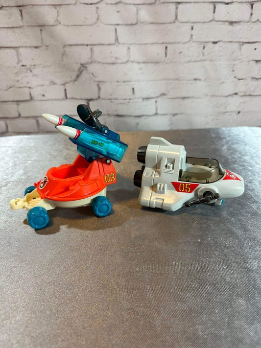 Vintage Li'l Playmates Space Station Toy Vehicles
