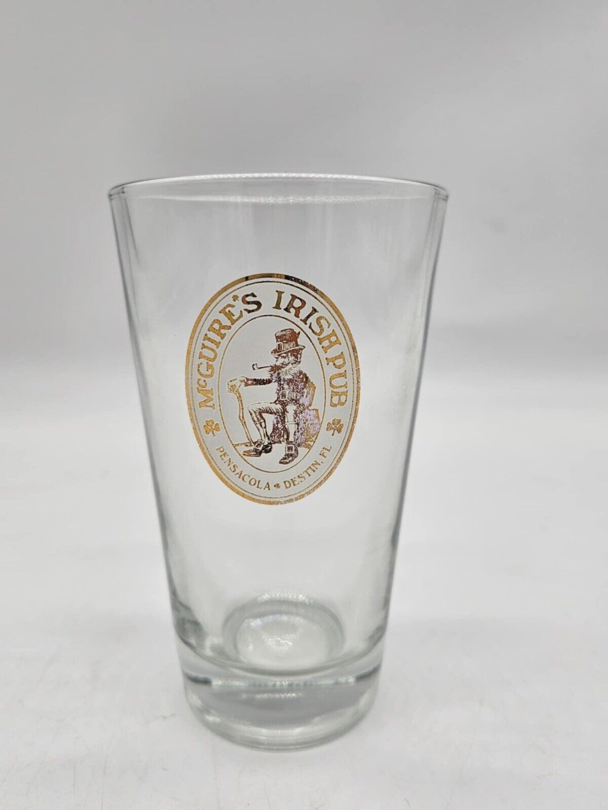 MCGUIRE'S IRISH PUB PINT BEER GLASS
