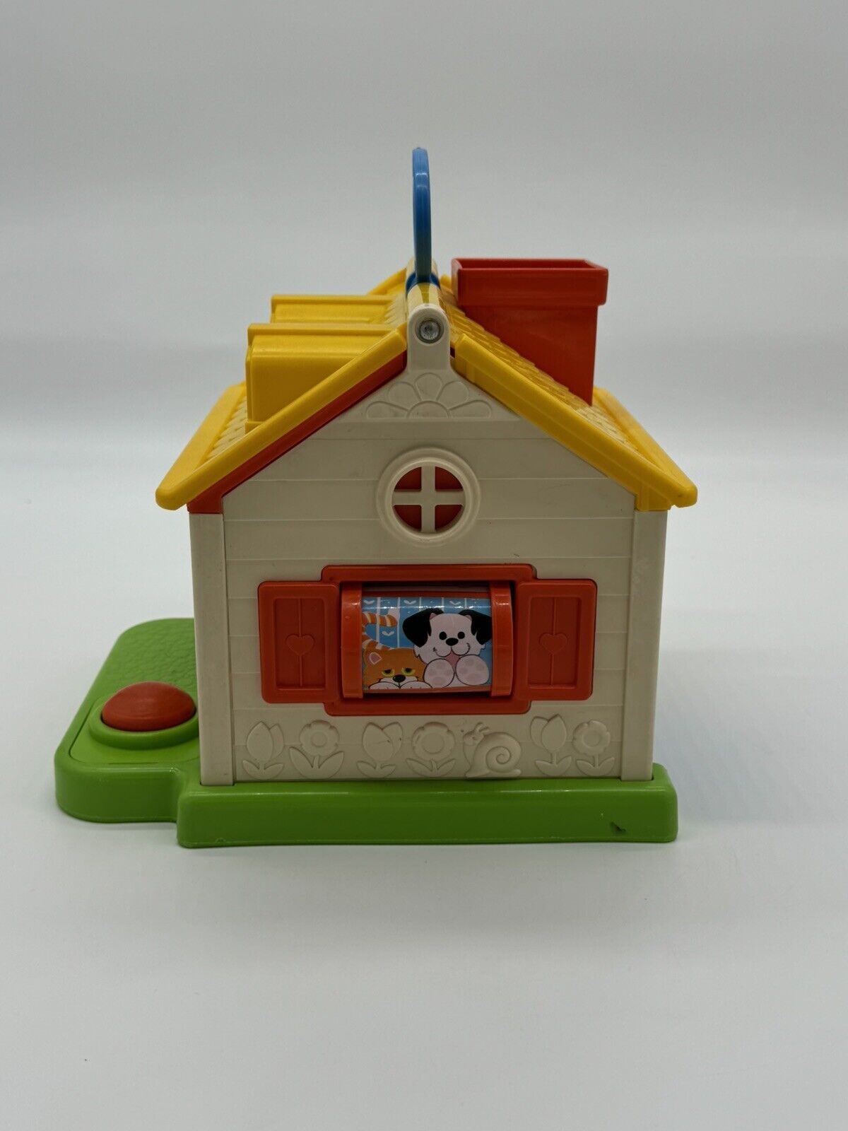 Vintage Fisher-Price Little People Discovery Cottage House 1984 Retro Kids Toy