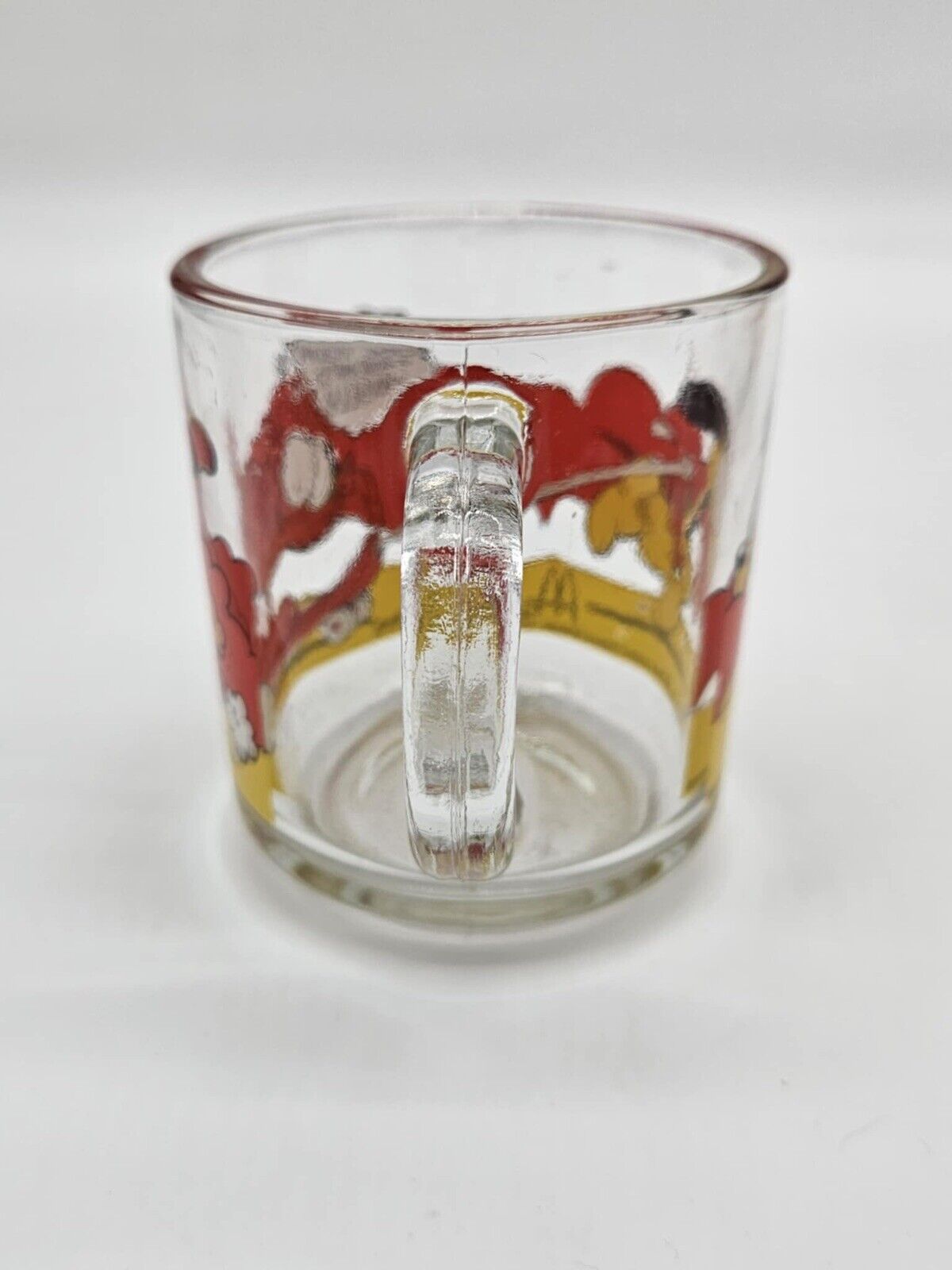 Set of 5 Vintage 1978 McDonald's Garfield Clear Comic Cups Mugs RARE