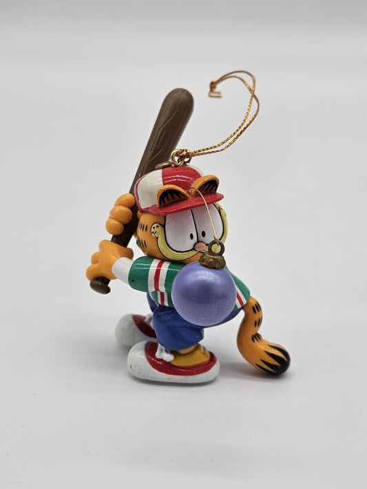 1996 20th Year Garfield Baseball Christmas Ornament Paws Trim-A-Tree