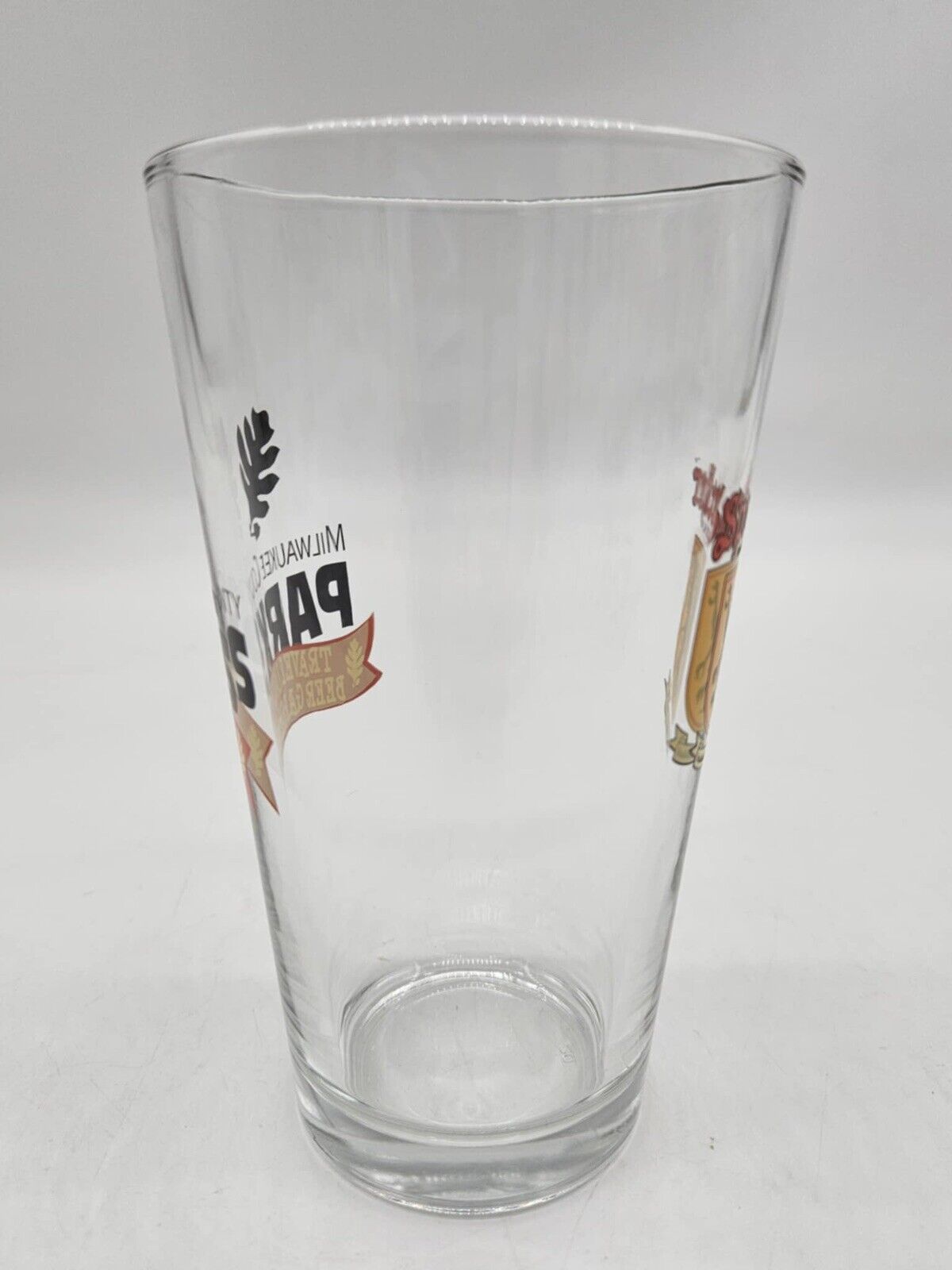 Sprecher Pint Beer Glass Milwaukee County Parks Travelling Beer Garden 2015