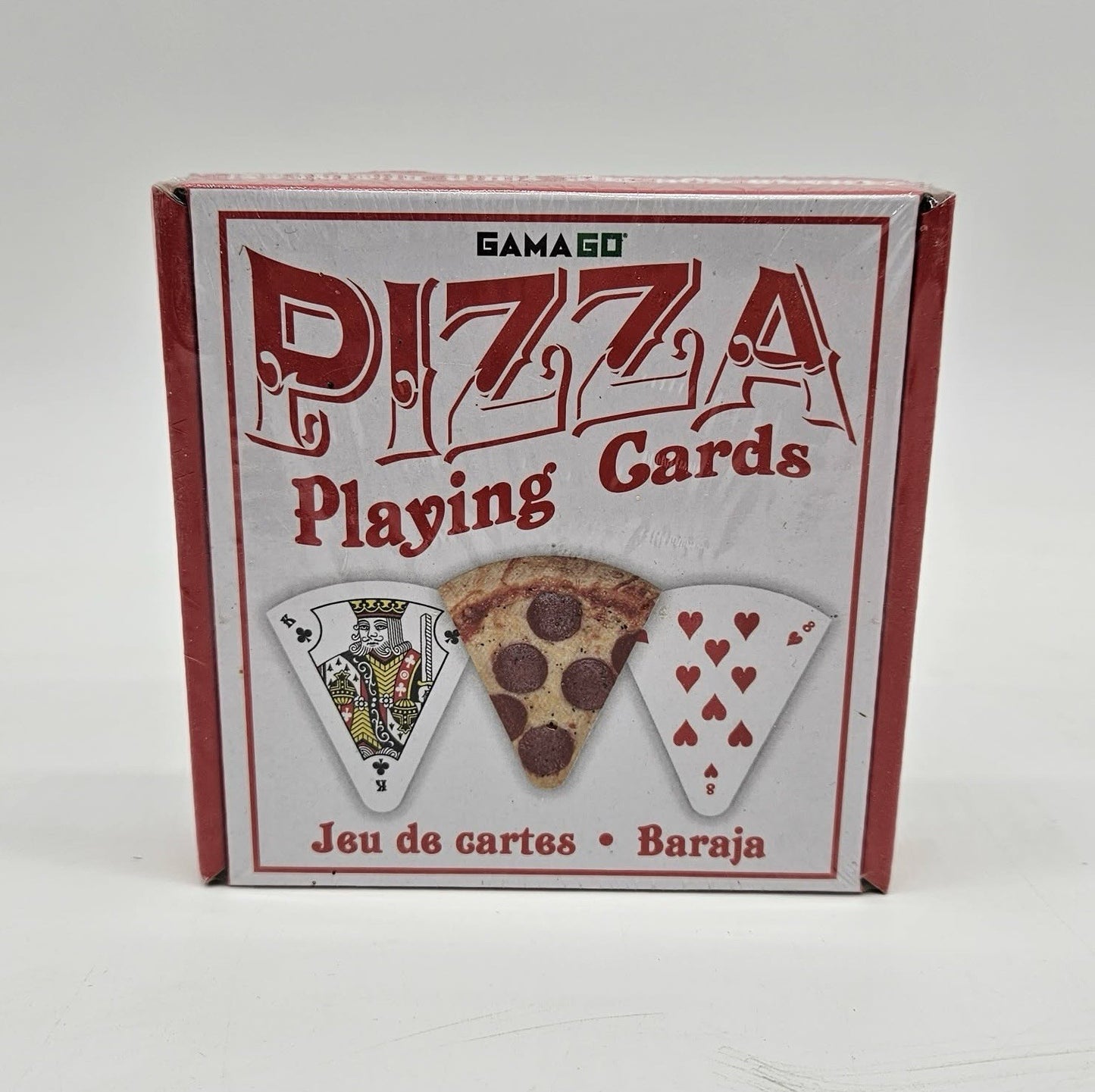Playing Cards Standard Deck In Pizza Box SEALED-Gamago 🍕