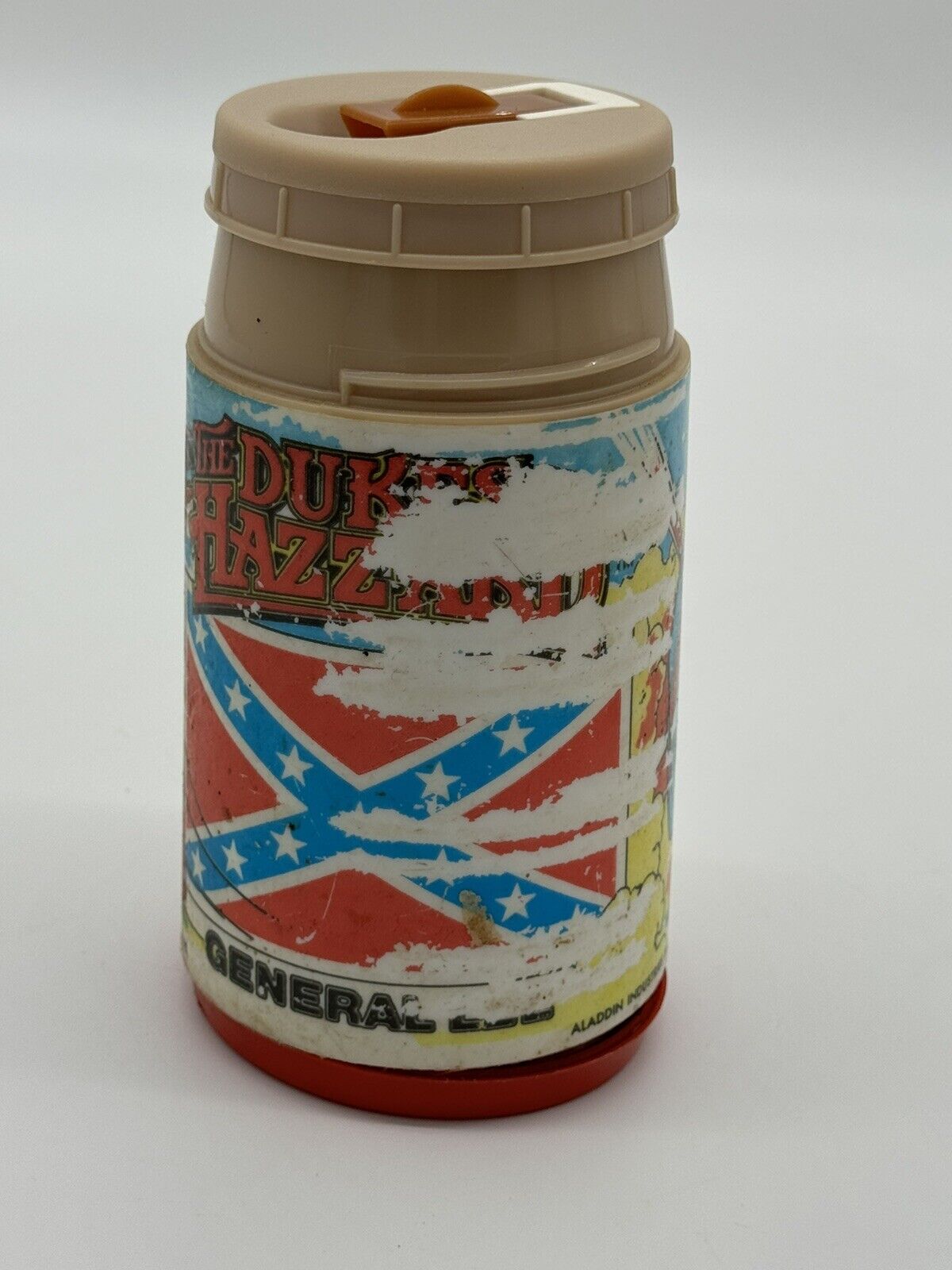 Vintage Dukes of Hazzard Thermos - Alladin 1980 - AS IS 005