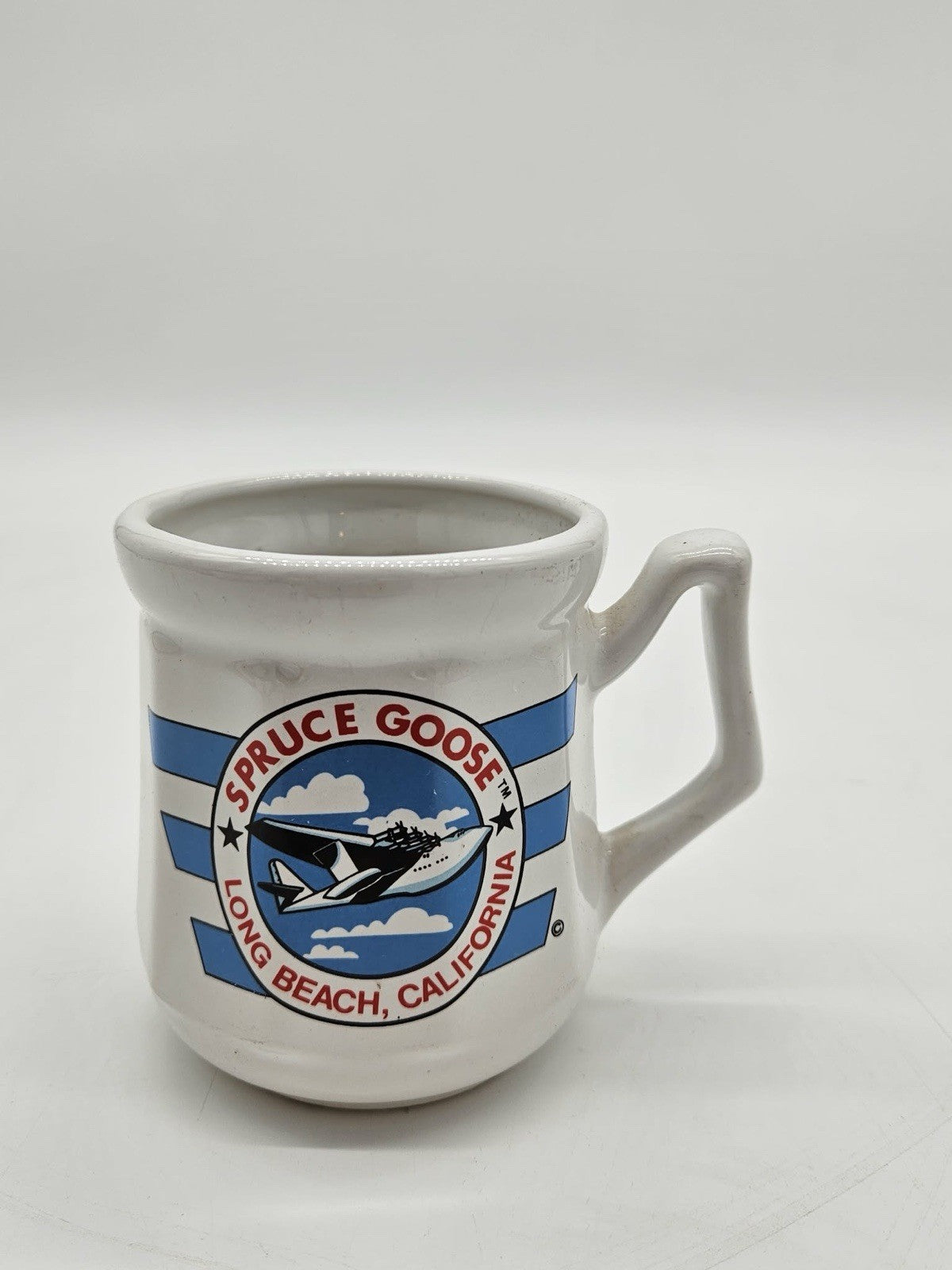 Vintage Spruce Goose Long Beach CA Ceramic Coffee Mug
