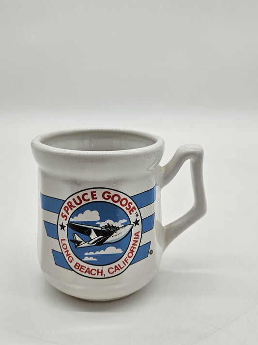 Vintage Spruce Goose Long Beach CA Ceramic Coffee Mug