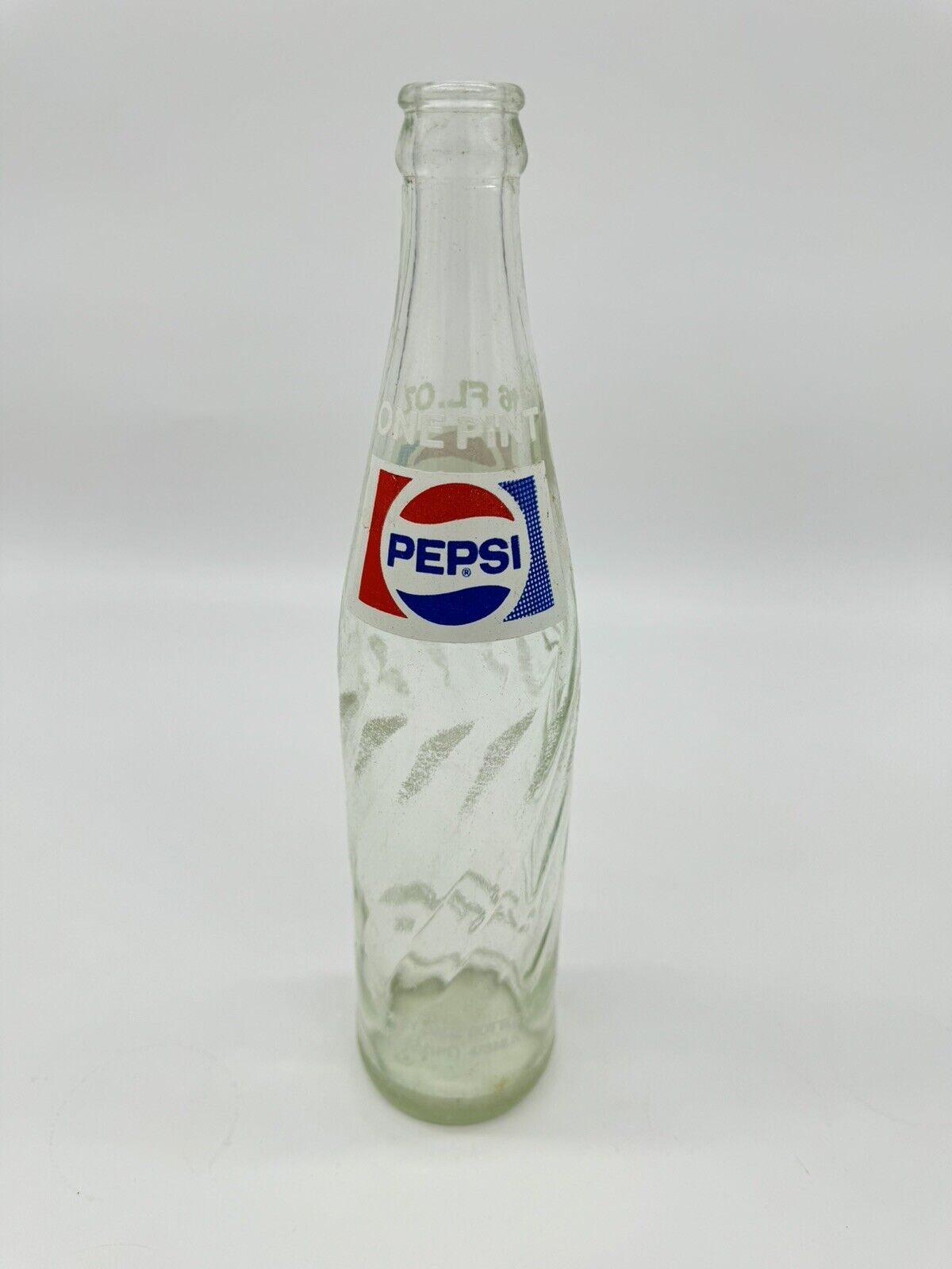 Lot Of 4 Vintage Pepsi-Cola Glass Soda Bottles