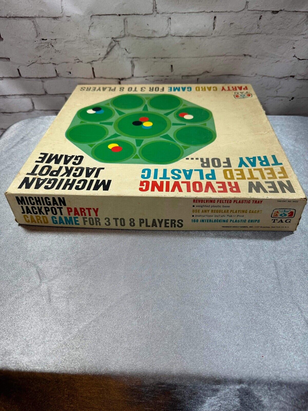 1960's Michigan Jackpot Game - VTG Gambling by Tag Poker Chips