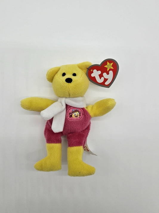 Ty Teenie Beanie Babies Happy Meal Birdie The Bear 25th Anniversary McDonald #3