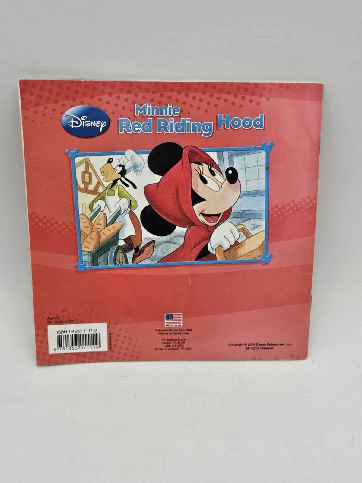 Disney Minnie Red Riding Hood