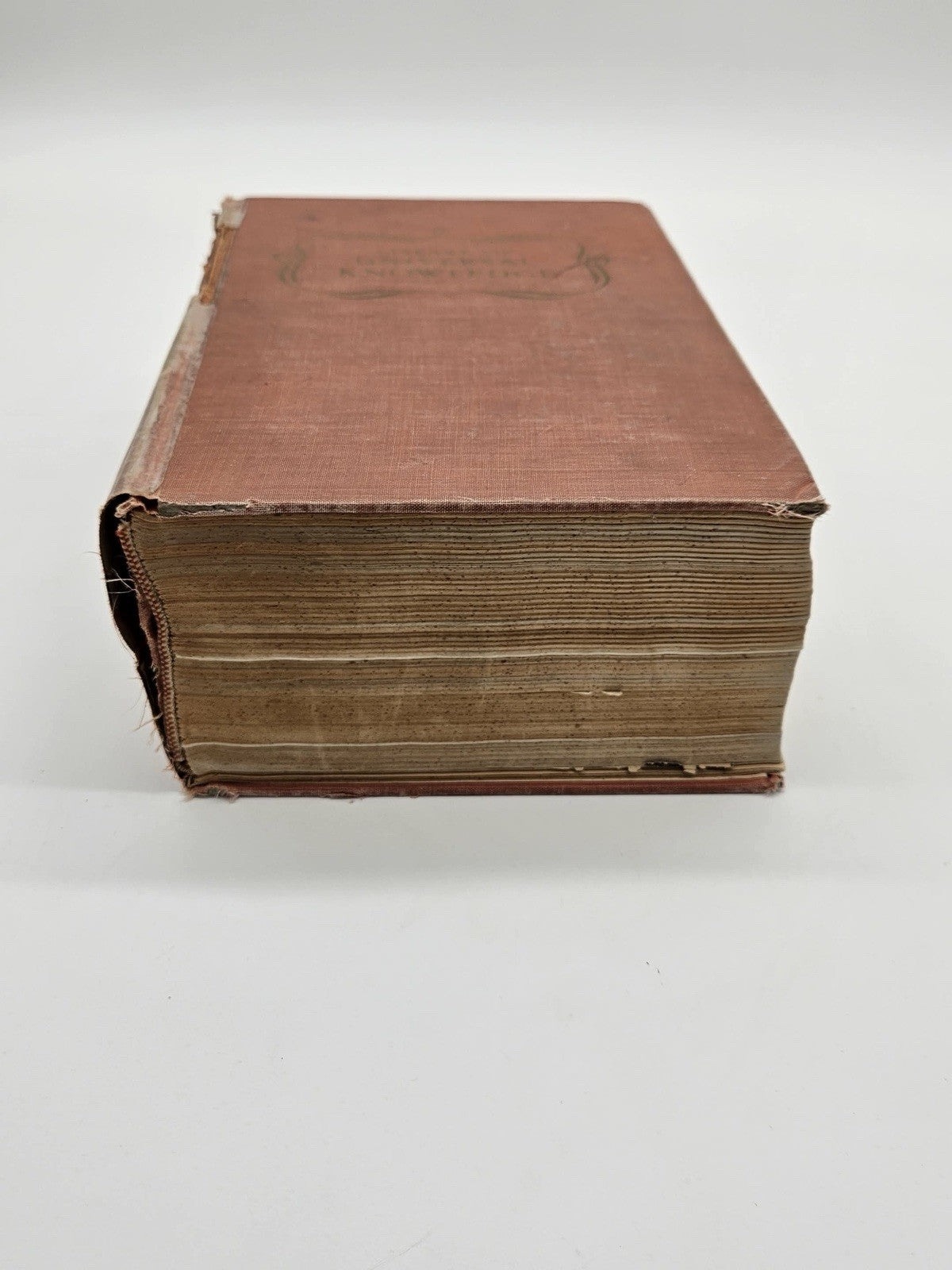 Vintage 1954 Library Of Universal Knowledge Book