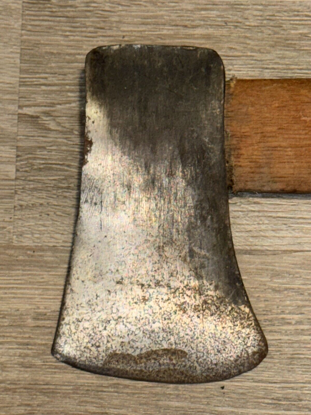 Vintage Axe 37 inches Hickory Wood Handle Chopping Splitting Limping Ax