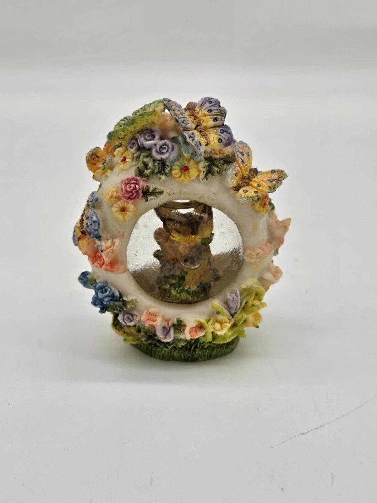 Vintage Butterfly Spring Egg Resin ￼