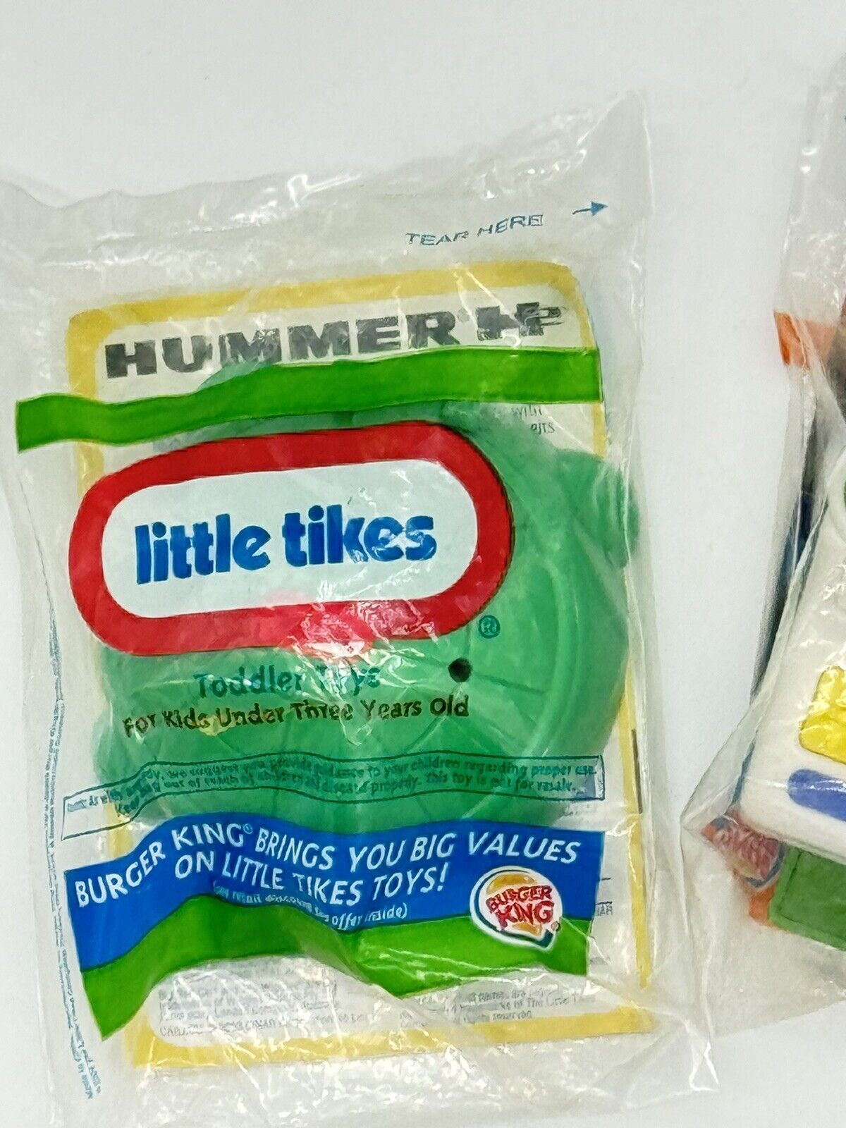 2003-2004--LITTLE TIKES Toddler Toys (4-Toys) by Burger King [NIP]